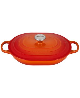 enameled cast iron casserole with lid