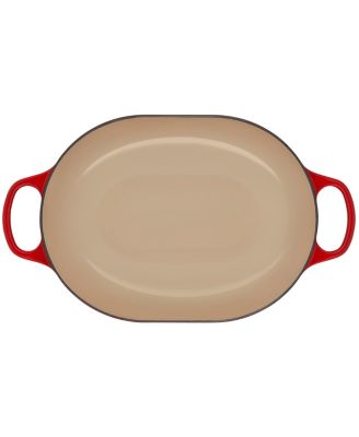 Enameled Cast Iron 3.75-Qt. Oval Casserole with Lid