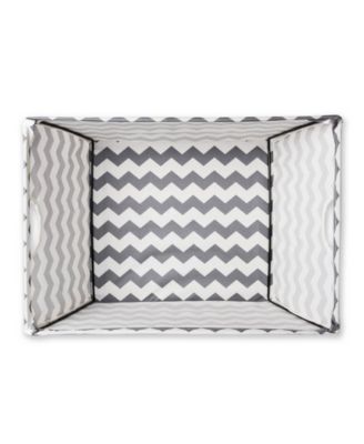 Polyester Bin Chevron Trapezoid Large