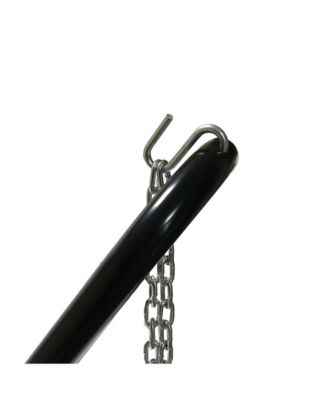 Cotton Double Wide 2-Person Rope Hammock with Spreader Bars and Multi-Use Steel Stand - 450 lb Weight Capacity - White