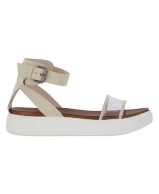 mia ellen platform sandal clear