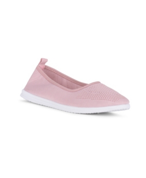 image of Danskin Clarity Slip On Knit Athleisure Flat Women-s Shoes