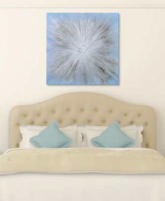 Supernova Textured Metallic Hand Painted Wall Art by Martin Edwards, 36" x 36" x 1.5"