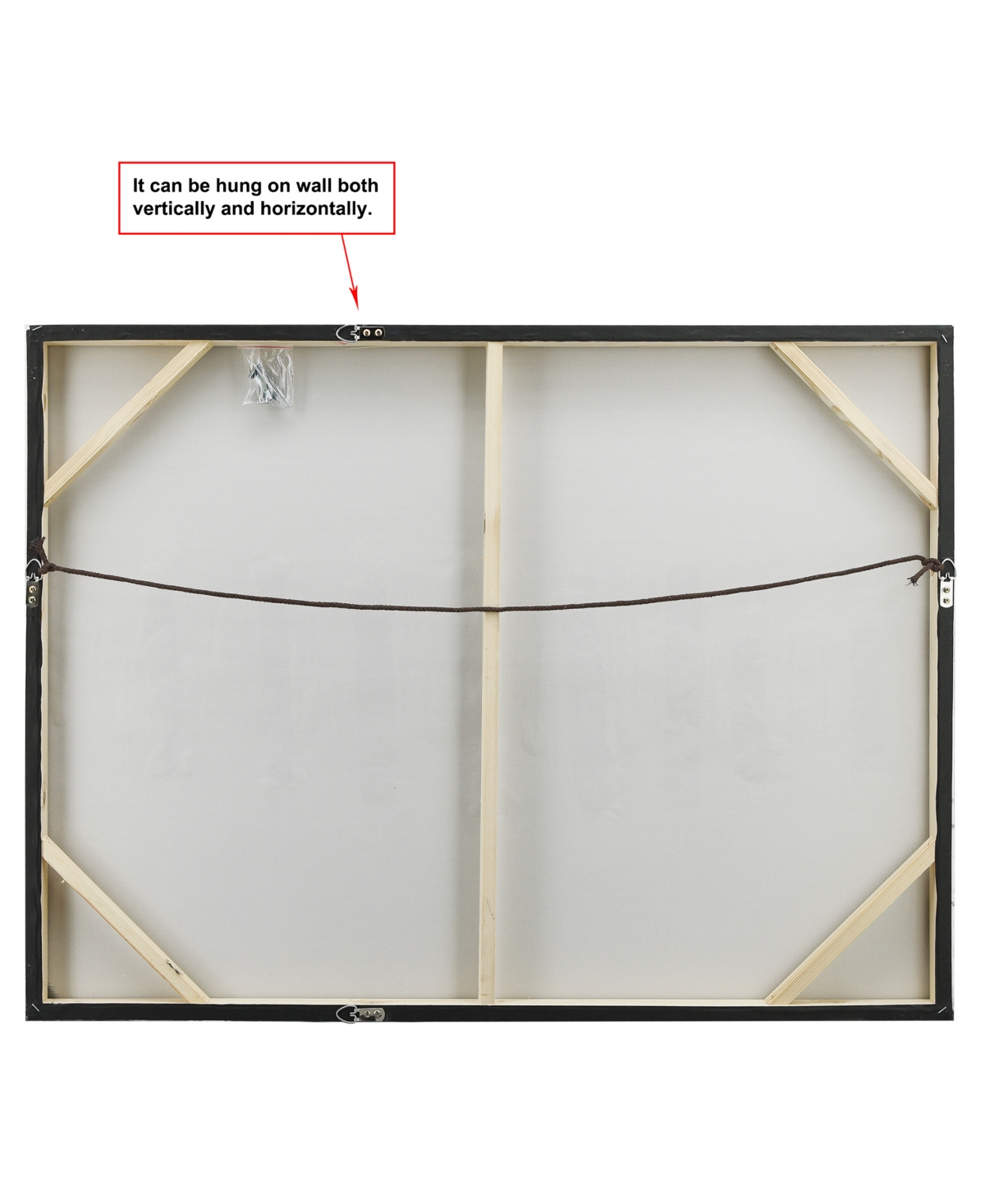 Empire Art Direct Gray Frequency Textured Metallic Hand Painted Wall Art by Martin Edwards, 1.5