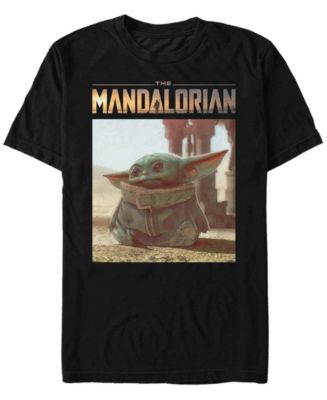 Fifth Sun Star Wars The Mandalorian The Child Portrait Logo Short ...