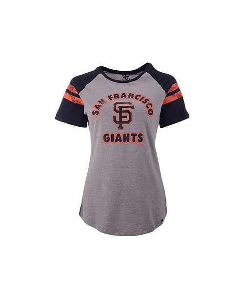 47 Brand San Francisco Giants Women S Fly Out Raglan T Shirt