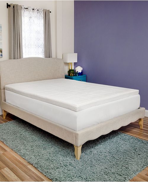 SensorPEDIC Luxury Extraordinaire 3-Inch Memory Foam Queen ...