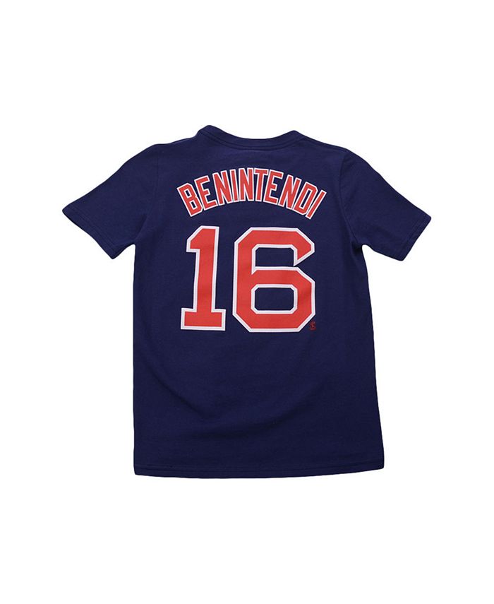 Nike - Boston Red Sox Andrew Benintendi Youth Name and Number Player T-Shirt
