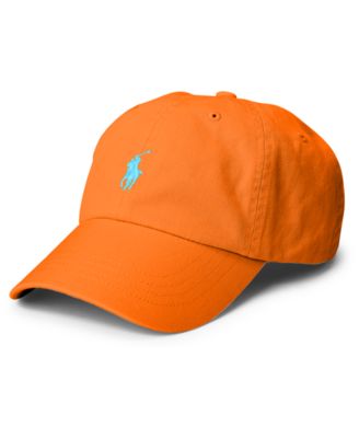 orange polo cap