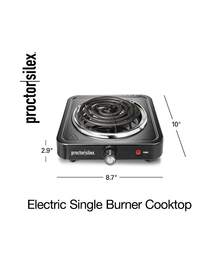 Hamilton Beach Single Electric Burner Cooktop Macy's