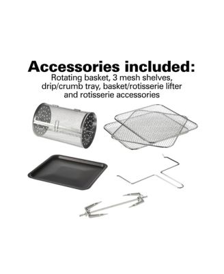 Hamilton Beach 11L Digital Air Fryer Oven with Rotisserie and Rotating Basket