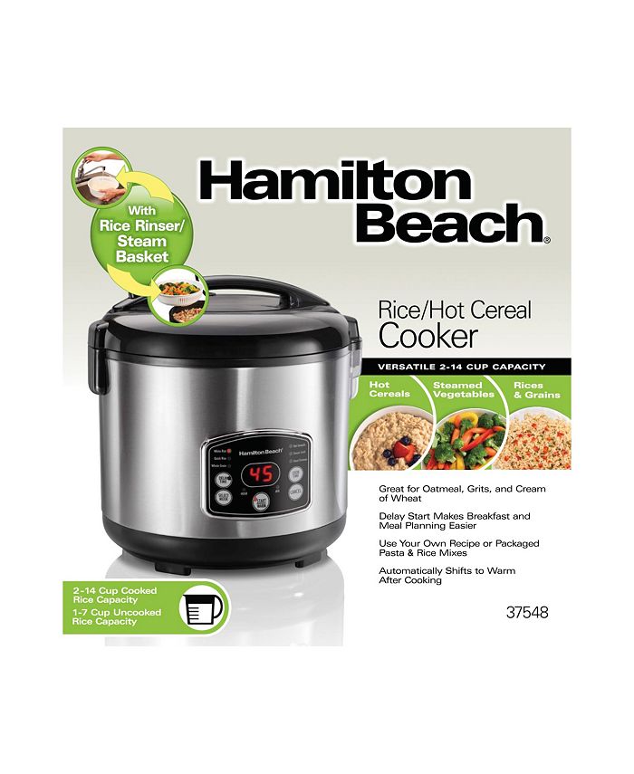 Hamilton Beach 4.5Qt. Rice/Hot Cereal Cooker Macy's