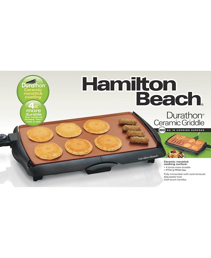 Hamilton Beach Ceramic Griddle Macy's