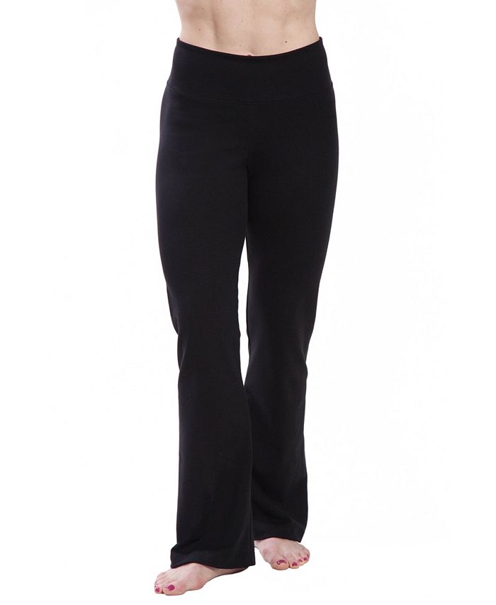 American Fitness Couture Women's High Waist Comfortable Bootleg Yoga Pants  & Reviews - Activewear - Women - Macy's