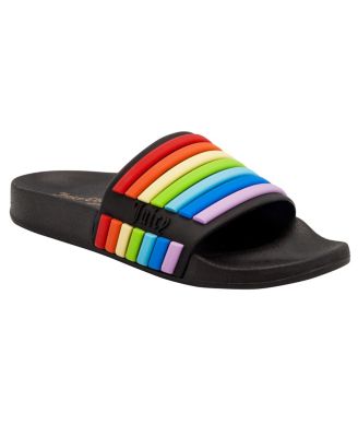 macy's rainbow flip flops