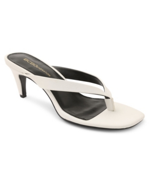 image of BCBGeneration Tabina Kitten-Heel Toe Thong Sandals Women-s Shoes