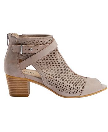 Earth Origins Women s Leros Gaia Peep Toe Bootie Macy s