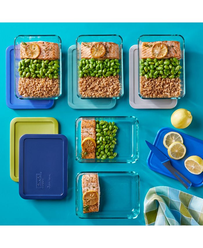 Pyrex Simply Store 10Pc. Meal Prep Container Set Macy