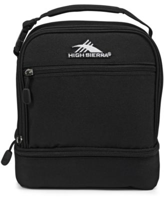 high sierra stacked compartment lunch bag