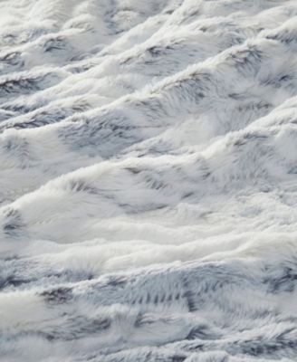 Zuri Electric Faux-Fur Throw, 50" x 70"