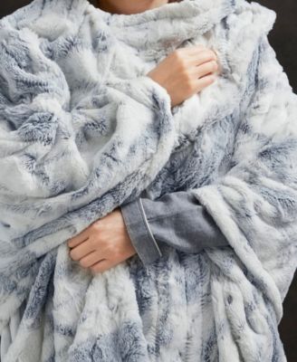 Zuri Electric Faux-Fur Throw, 50" x 70"