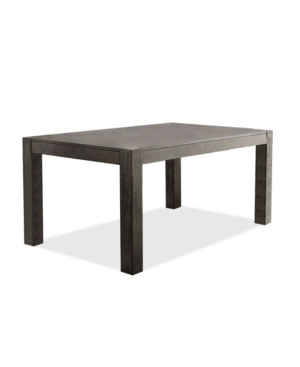 Furniture Of America Volney Rectangular Dining Table In Gray