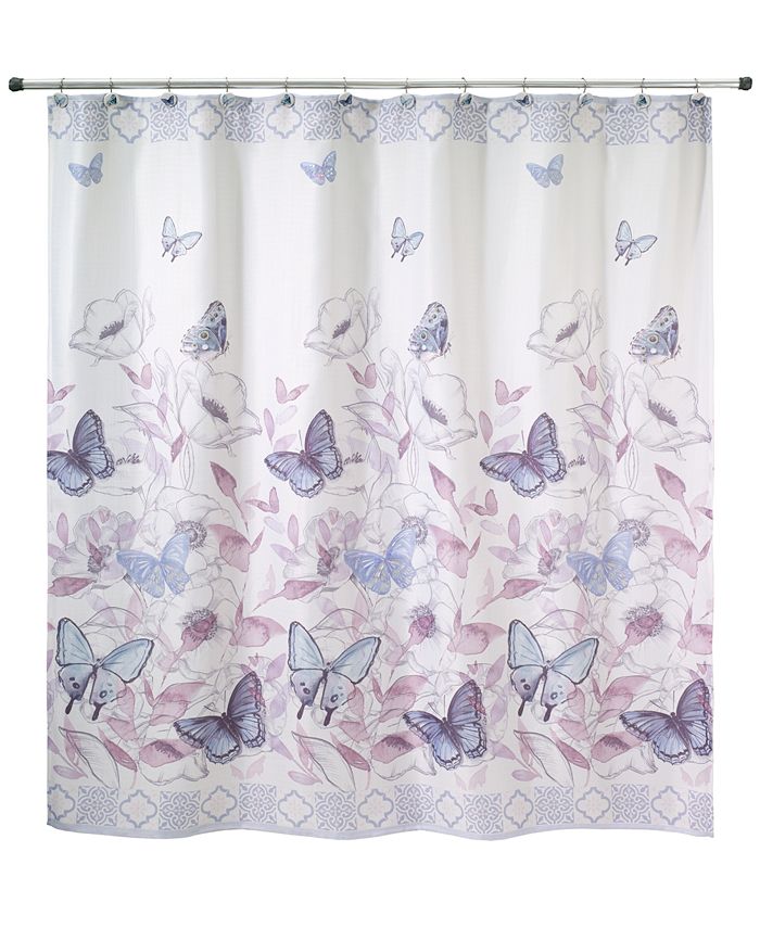 Avanti in the Garden Shower Curtain & Reviews Shower Curtains Bed