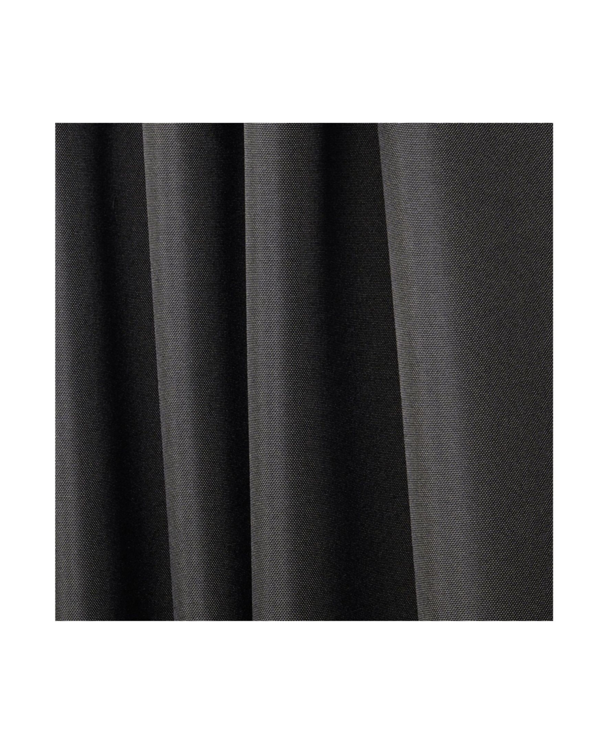 Exclusive Home Curtains Indoor - Outdoor Solid Cabana Tab Top Curtain Panel Pair, 54
