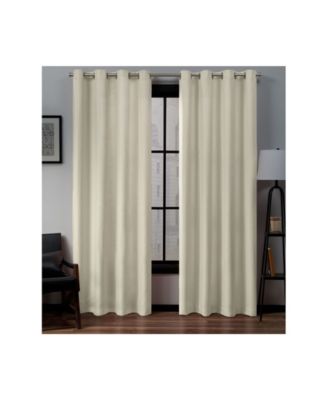 Loha Light Filtering, Grommet Top Curtain Panels (Set of 2)