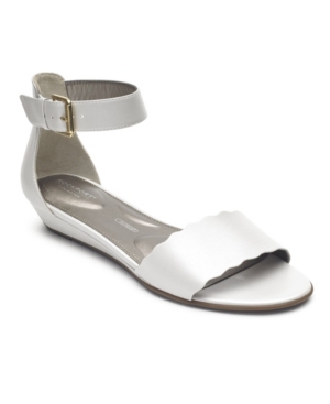 image of Rockport Women-s Total Motion Zandra Scallop Sandal Women-s Shoes