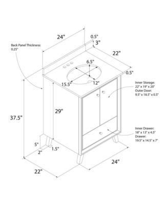Delia's Bathroom Vanity