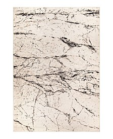 Illusions Marble Hill Neutral 6'7" x 9'6" Area Rug