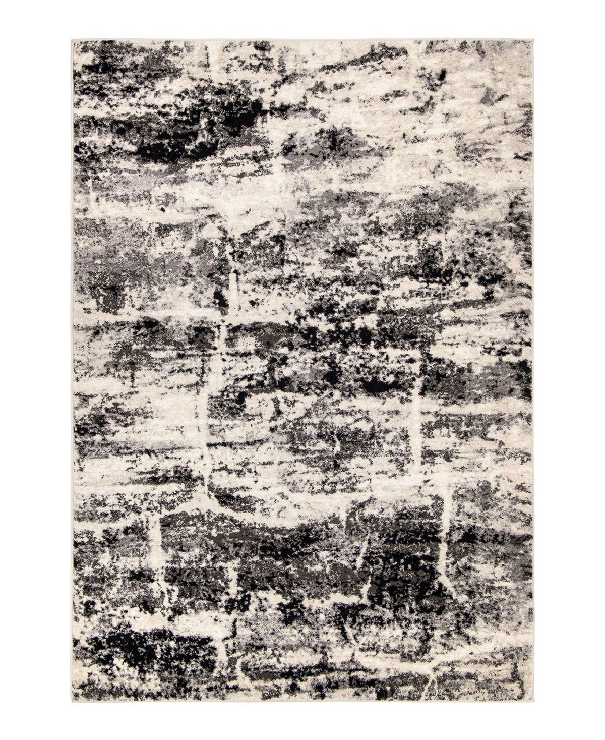 Orian Illusions Limestone Camel 6'7in x 9'6in Area Rug - Gry