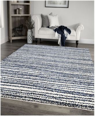 CLOSEOUT! Orian Cotton Tail Knitted All Over Neutral 5'3" x 7'6" Area Rug