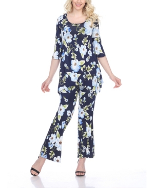 White Mark Women's 2 Piece Head To Toe Set