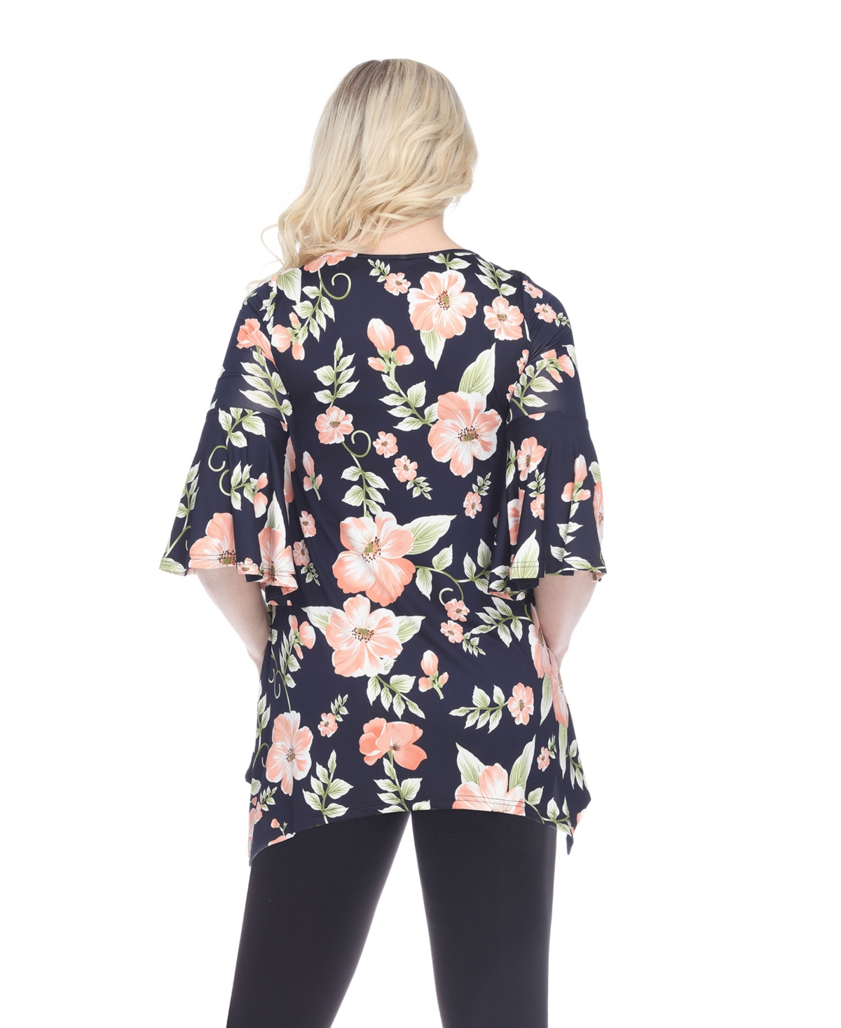 White Mark Women's Blanche Tunic Top