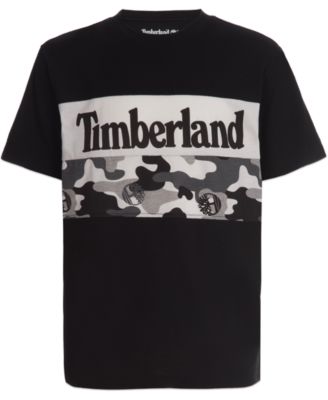 timberland logo t shirt