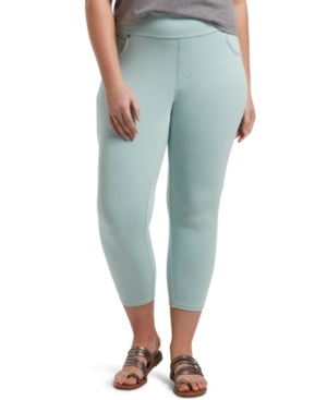 Utopia by Hue Denim Capri Leggings Online Only
