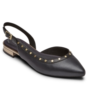 image of Rockport Women-s Total Motion Zuly Slingback Flats Women-s Shoes
