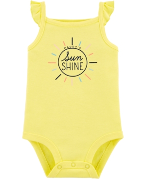 Baby Girls Daddy's Sunshine Flutter Bodysuit
