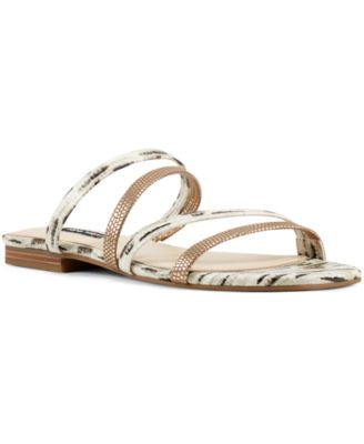nine west slip on sandals