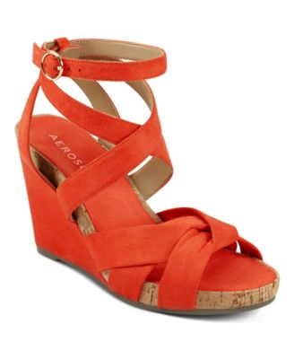 aerosoles strappy heels