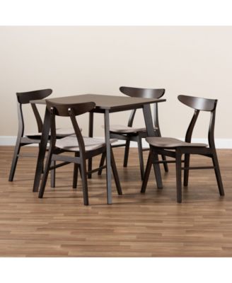 Britte Upholstered 5 Piece Dining Set