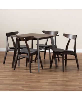 Britte Upholstered 5 Piece Dining Set