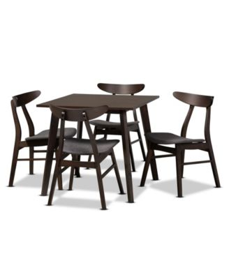 Britte Upholstered 5 Piece Dining Set