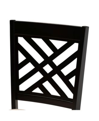 Caron Transitional 2 Piece Dining Chair Set with Seat