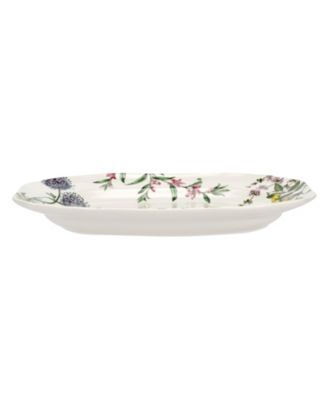 Stafford Blooms 14 Inch Oval Platter