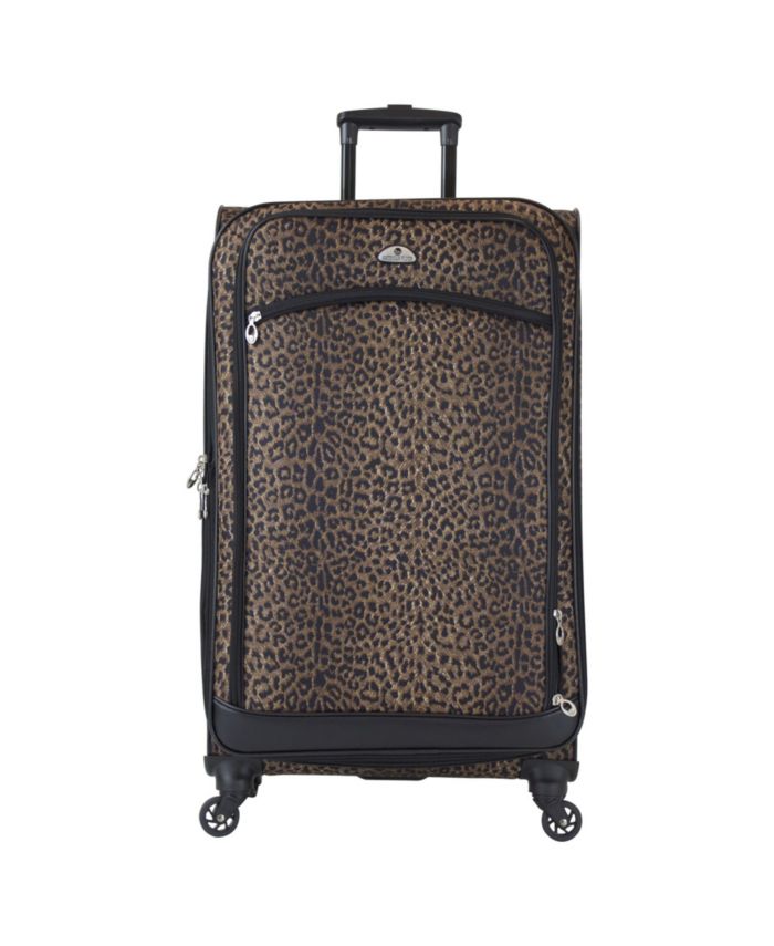 American Flyer Animal Print 5 Piece Spinner Luggage Set & Reviews - Luggage Sets - Luggage - Macy's