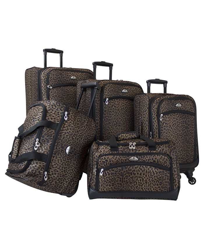 5 piece clearance luggage set macys