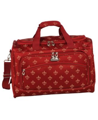 Fleur De Lis 5 Piece Spinner Luggage Set
